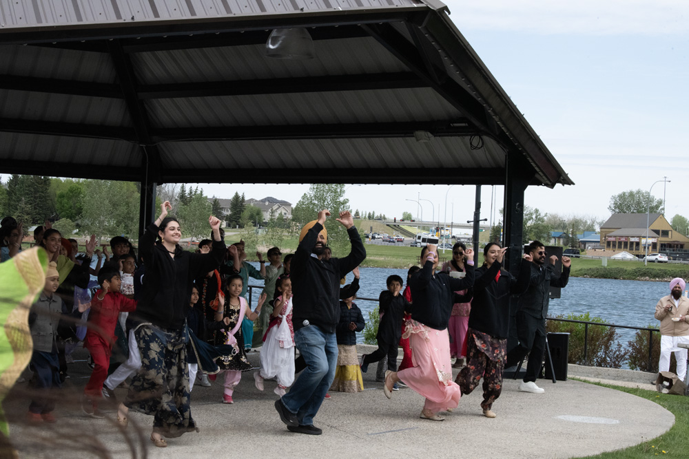 Windy Weather Can't Dampen Spirit at Young Bhangra Mother's Day Cultural Mela